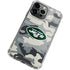 NFL New York Jets Camo iPhone 15 Pro Clear Case